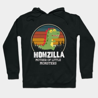 Mothers Day Momzilla Mother Of Little Monsters Hoodie